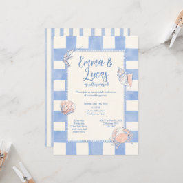 sea love Invitation Kaart