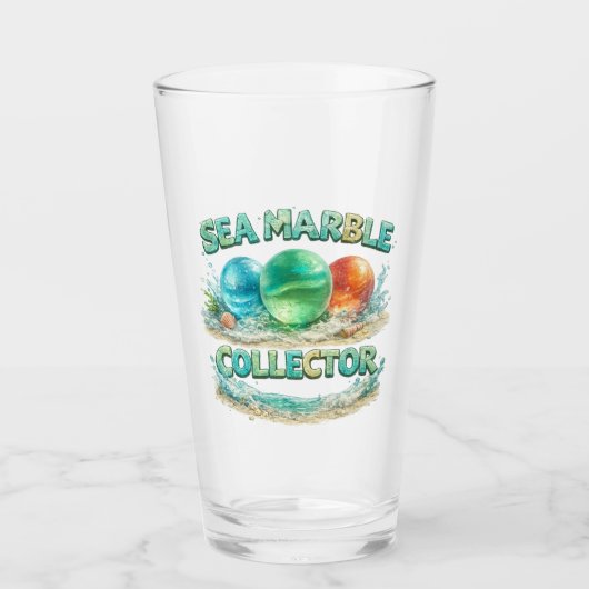 Sea Marble Glas Collector Tumblr (Voorkant)