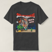 Sea Monkeys distressed T-shirt (Design voorkant)