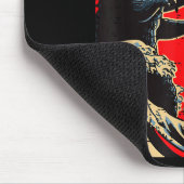 Sea Monster And Cat Fighting Waves Japanese Men Wo Muismat (Hoek)