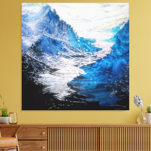 Sea of Ice Canvas Art (Insitu (Woonkamer))