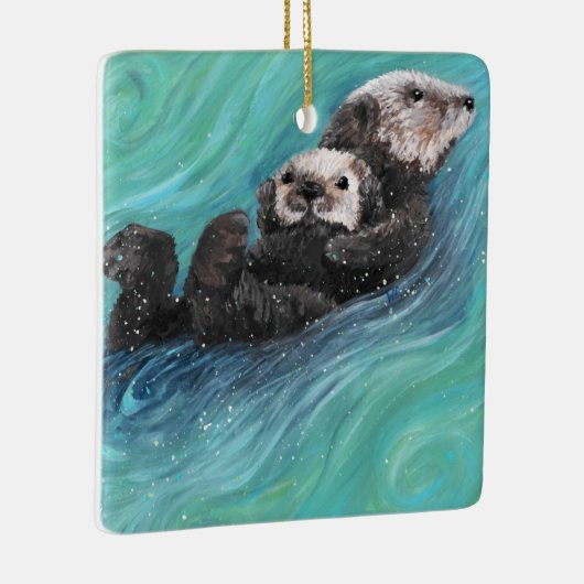Sea Otter Ornament (Rechts)