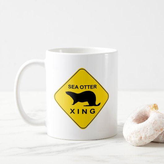 Sea Otter Xing Koffiemok (Met donut)