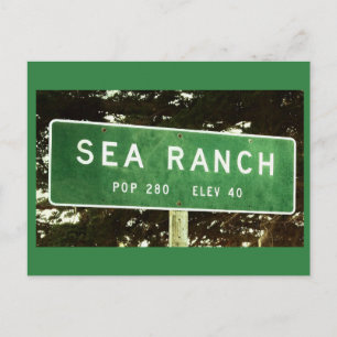 Sea Ranch Californië ansichtkaart Briefkaart