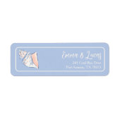 sea shell etiket (Voorkant)