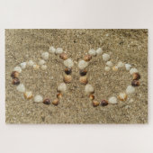 Sea Shell Heart Legpuzzel (Horizontaal)