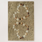 Sea Shell Heart Legpuzzel (Verticaal)