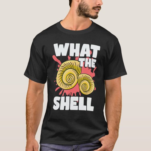 sea shell hunter and Conch Collector seashell hunt T-shirt (Voorkant)