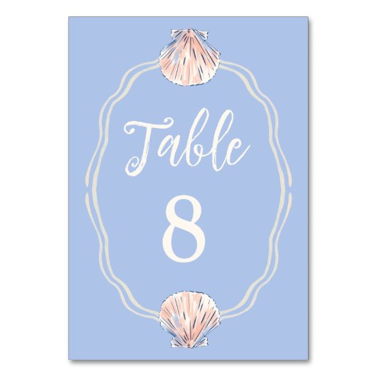 sea shell kaart (Voorkant)