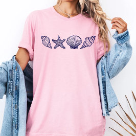 Sea Shell Summer Woman T-shirt