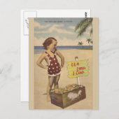 Sea Shells Florida Post Card Briefkaart (Voorkant / Achterkant)