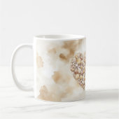 Sea Shells Heart Beach Happy Place Koffiemok (Links)