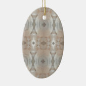 Sea Shells Love, Romantic Exotic Tropical Bridal Keramisch Ornament (Rechts)