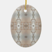 Sea Shells Love, Romantic Exotic Tropical Bridal Keramisch Ornament (Voorkant)