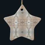Sea Shells Love, Romantic Exotic Tropical Bridal Keramisch Ornament<br><div class="desc">Sea Shells Love,  Romantic Exotic Tropical Bridal Pattern</div>