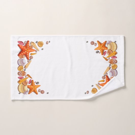 ‘Sea Shells’ originele badhanddoekset Bad Handdoek (Handdoek)