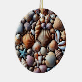 Sea Shells-Ornament Keramisch Ornament (Rechts)