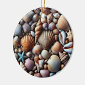 Sea Shells-Ornament Keramisch Ornament (Links)