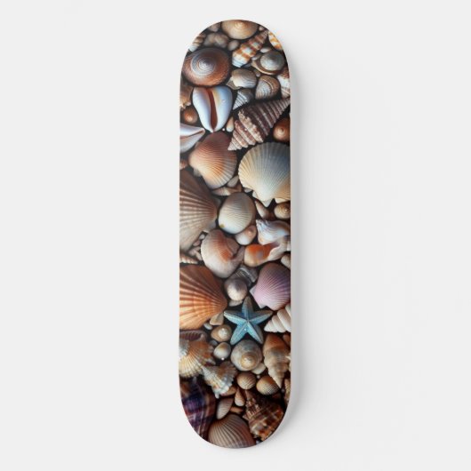 Sea Shells Skateboard (Voorkant)