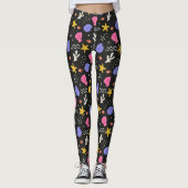 Sea Shells Star Fish Leggings (Voorkant)