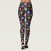 Sea Shells Star Fish Leggings (Achterkant)