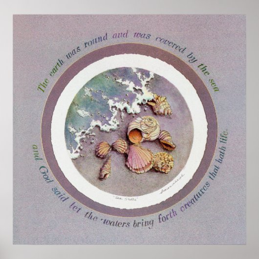 SEA SHELLS VAN SHARON SHARPE POSTER (Voorkant)