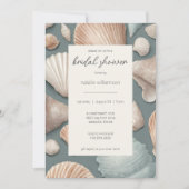 Sea Shells Vrijgezellenfeest Kaart (Voorkant)