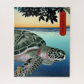 Sea Turtle among Mangroves - Japanese Art Legpuzzel (Verticaal)
