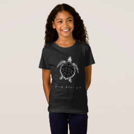 Sea turtle b/w t-shirt