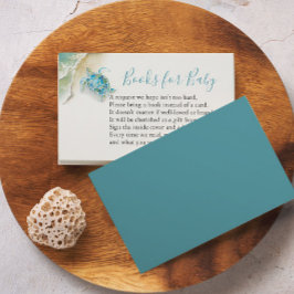 Sea Turtle Book For Baby Invitation Enclosure Card Informatiekaartje