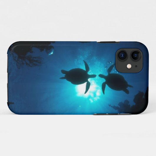 Sea turtle Case-Mate iPhone case (Achterkant (horizontaal))