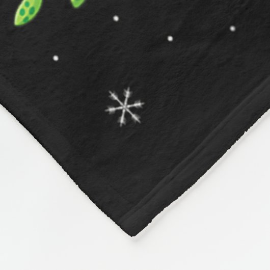 Sea Turtle Christmas Tree Matching Family Xmas Tre Fleece Deken (Hoek)