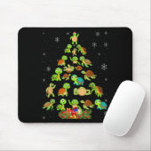Sea Turtle Christmas Tree Matching Family Xmas Tre Muismat (Met muis)