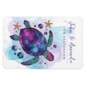 Sea Turtle Cruise Ship Stateroom Magnet Magneet (Horizontaal)