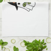 Sea Turtle Halloween Ghost Witch Hat Animal Lovers Theedoek (Gevouwen)