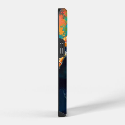 Sea Turtle in Deep Sea iPhone Hoesje (Rechterkant)