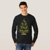 Sea Turtle   Lights Xmas Santa Sea Turtle Christma T-shirt (Voorkant volledig)