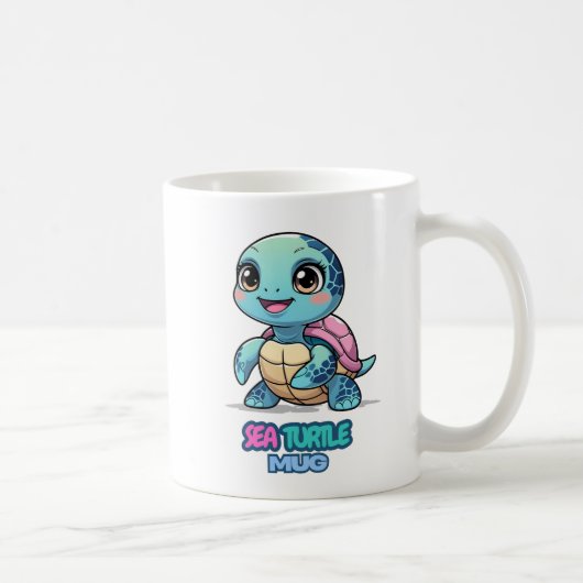 Sea Turtle Mug Koffiemok (Rechts)