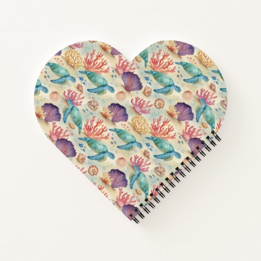 Sea Turtle Notitieboek (Achterkant)