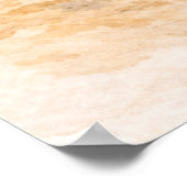 Sea Turtle Ocean Beach Poster (Hoek)