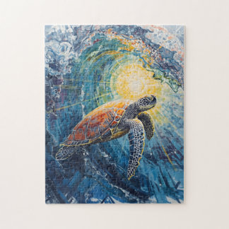Sea Turtle Odyssey Legpuzzel