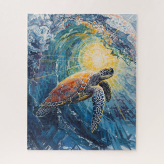 Sea Turtle Odyssey Legpuzzel