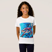 Sea Turtle Painting - Beach Home Decor T-shirt (Voorkant volledig)
