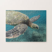 Sea Turtle Puzzle Legpuzzel (Horizontaal)