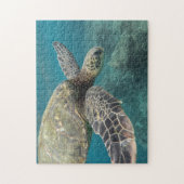Sea Turtle Puzzle Legpuzzel (Verticaal)
