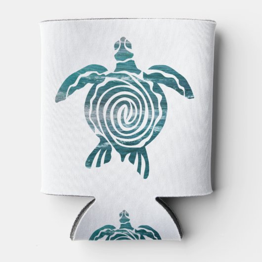 Sea Turtle Save The Turtle Blikjeskoeler (Voorkant)
