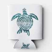 Sea Turtle Save The Turtle Blikjeskoeler (Achterkant)