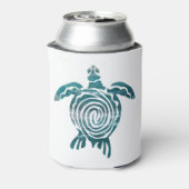 Sea Turtle Save The Turtle Blikjeskoeler (Blikje Achterkant)