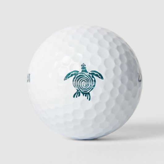 Sea Turtle Save The Turtle Golfballen (Voorkant)
