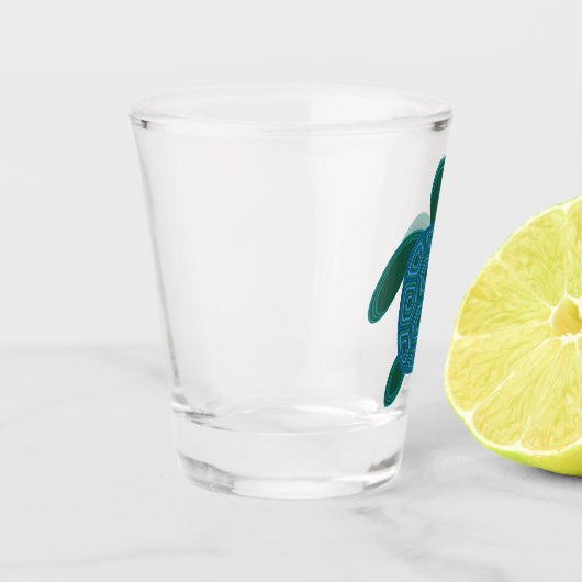 Sea Turtle Shot Glas (Links)